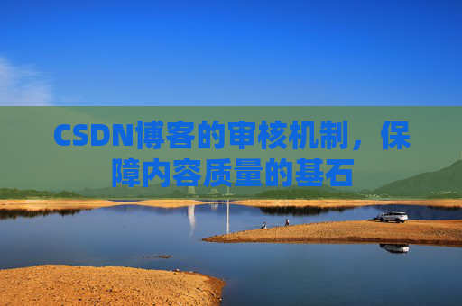 CSDN博客的审核机制,保障内容质量的基石
